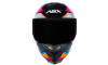 CAPACETE ASX EAGLE FAST PRETO/ROSA/BRANCO/AZUL/LARANJA